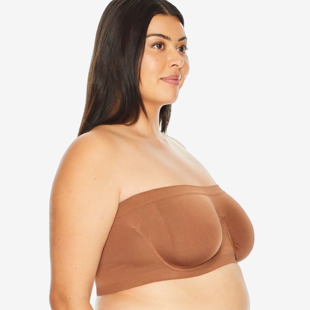 A simply undemanding bandeau that's got your back, and your support.