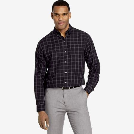 Our plaid is a modern take on the classic style.